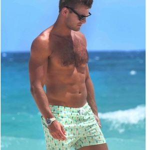 Bermie's Pineapple Vibes Swim Trunks